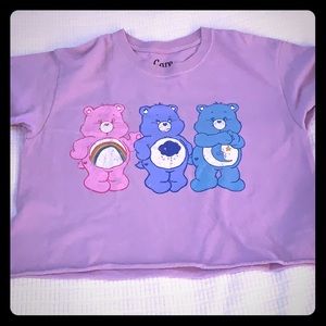 Hot Topic Care Bears Crop Top, S